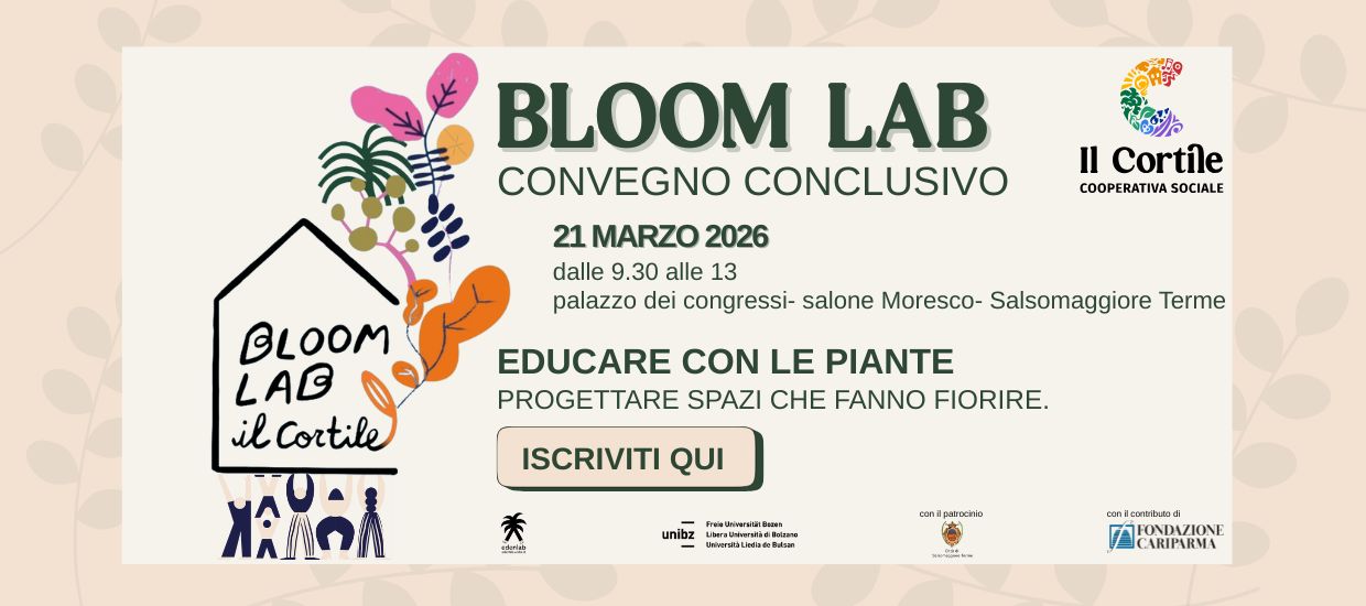 Bloom Lab Convegno Conclusivo